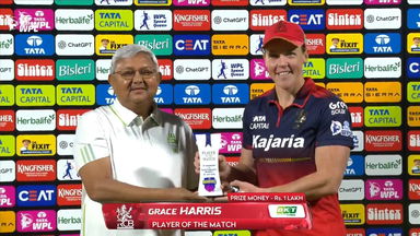 Player of the Match: Match 18, UP Warriorz vs Royal Challengers Bengaluru, WPL 2026: Grace Harris