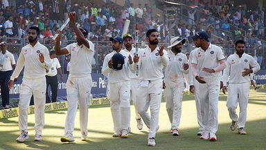The story of 4th Test at Wankhede Stadium in ultra-motion