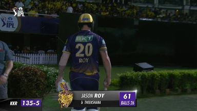 M33: KKR vs CSK – Jason Roy Wicket
