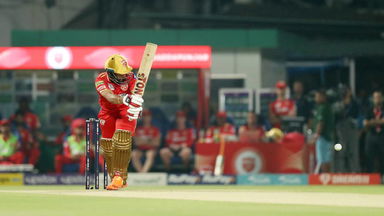 Off to a flier: Prabhsimran cracks three fours in first over