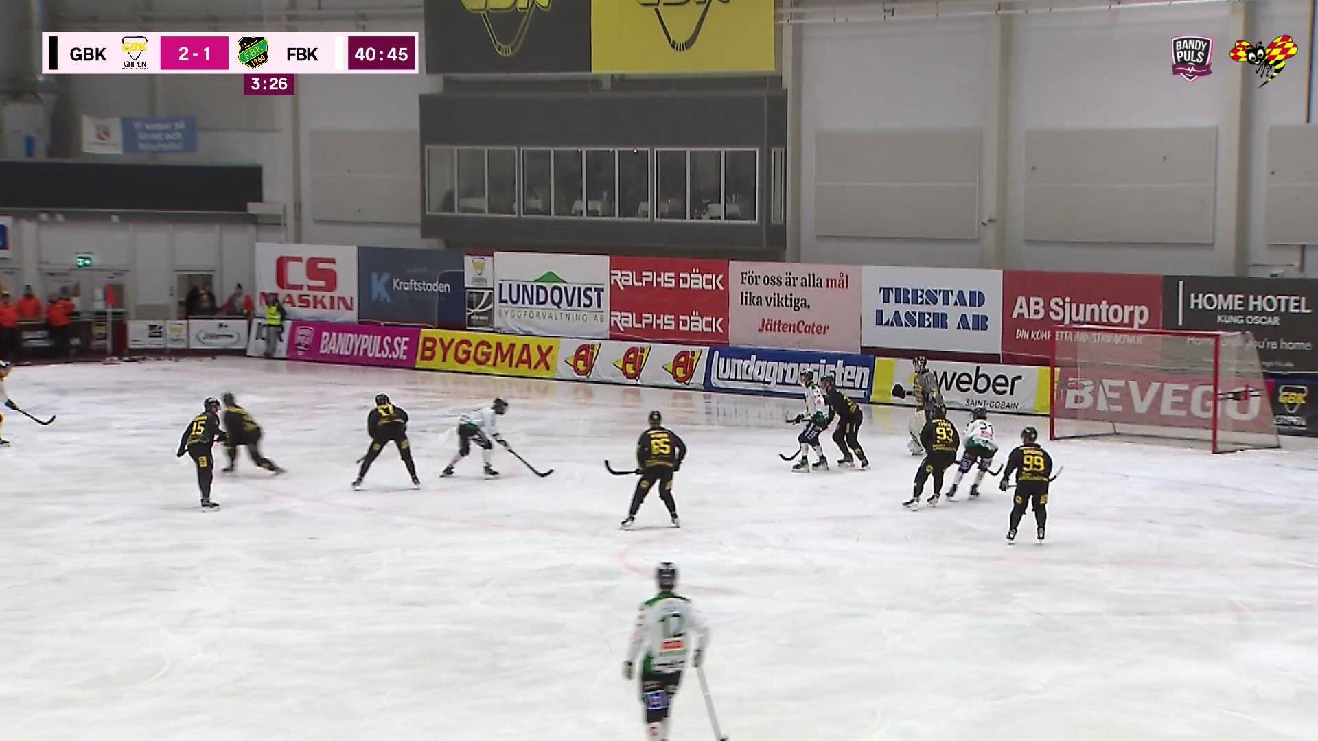 Highlights: Gripen Trollhättan BK - Frillesås BK