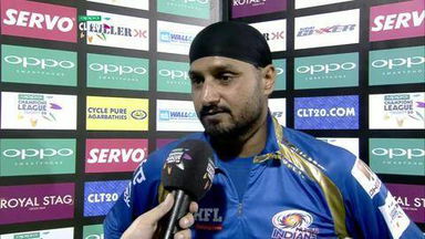 CLT20 2014 Q4: MI vs SE  –   Interview – Harbhajan Singh