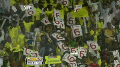 Match 41 CSK vs KKR – Raina's Six