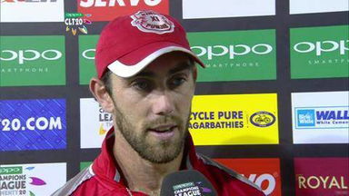 CLT20 2014 M17: KXIP vs COB  –   Interview – Glenn Maxwell