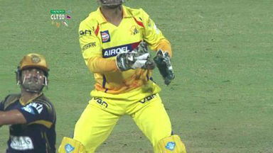M23: KKR vs CSK –  Gautam Gambhir Wicket