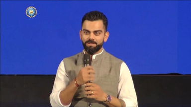 Virat kohli pavilion unveiling