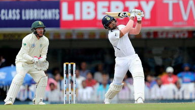 Umesh smashes, Virat enjoys