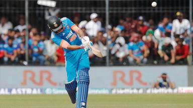 Power & Panache: Shubman Gill unleashes stylish straight sixes
