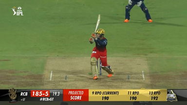 M70: RCB vs GT – Anuj Rawat Six