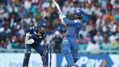 16-run over: Rahul and Mayers welcome Rashid Khan to the crease