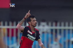 Chahal tricks Sarfaraz for golden duck with beauty