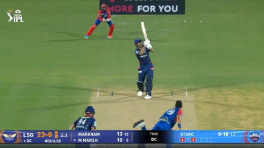 IPL 2025 M04: DC vs LSG - Mitchell Marsh Six