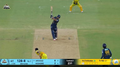 IPL 2025 M67: GT vs CSK - Mohd. Arshad Khan Six