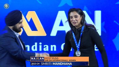 BCCI Awards: Highest Run Getter in One Day Internationals (Women) 2023-24