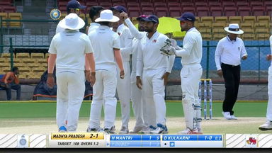 Ranji Trophy 2021-22, Madhya Pradesh v Mumbai, Final: Madhya Pradesh 2nd Innings Fall of Wickets