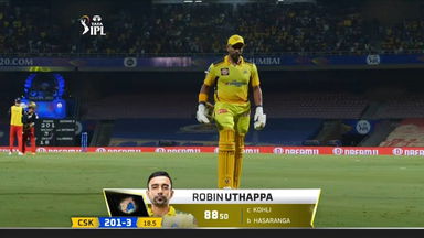 M22: CSK vs RCB – Robin Uthappa Wicket