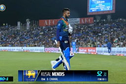 IND vs SL 2023, 2ND T20I: Kusal Mendis  Wicket