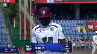 IND vs WI 2025, 2nd Test: Anderson Phillip Wicket