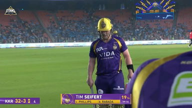 IPL 2026 M25: GT vs KKR - Tim Seifert Wicket