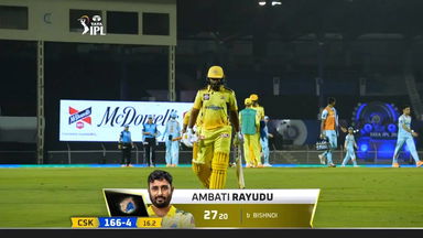 M07: LSG vs CSK – Ambati Rayudu Wicket