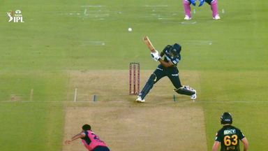 IPL 2025 M23: GT vs RR - Sai Sudharsan Six