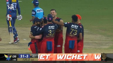 M43: LSG vs RCB – Fall of Wickets