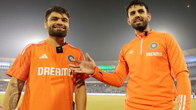 On the mic with Rinku Singh & Jitesh Sharma