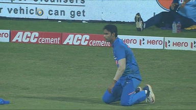 Catch marvel from Shivam Dube