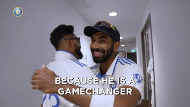 Dressing Room BTS | India's monumental win in Perth