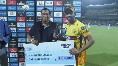 M47: CSK vs RR – Man of the Match – Ravindra Jadeja