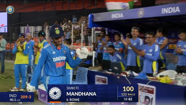 IND-W vs NZ-W 2024, 3rd ODI: Smriti Mandhana Wicket