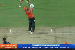 IPL 2026 M67: SRH vs RCB - Heinrich Klaasen Six