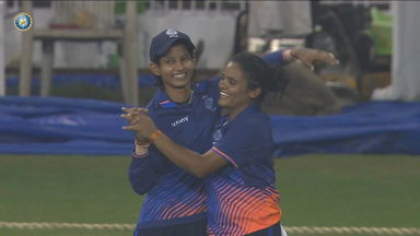 Senior Women's T20 Trophy 2025, Madhya Pradesh vs Karnataka: Fall of Wickets