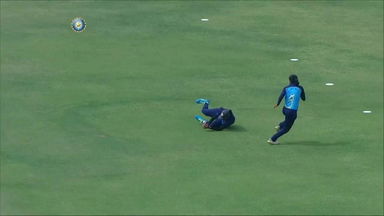 Sanjula Naik's stunning diving catch