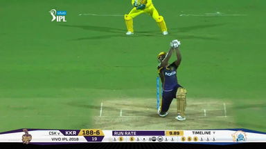 M05: CSK vs KKR – Andre Russell Six