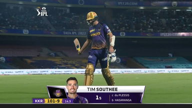 M06: RCB vs KKR – Tim Southee Wicket