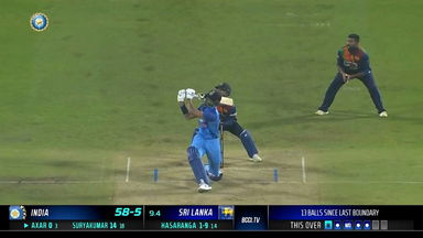 IND vs SL 2023, 2ND T20I: Axar Patel  Six