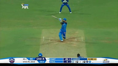 M03: MI vs DC –  Rishabh Pant Six