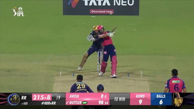 M31: KKR vs RR – Jos Buttler Six