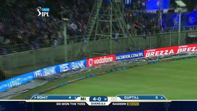 M47: MI vs DD – Rohit Sharma Six