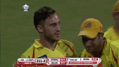 M59: KXIP vs CSK – Virender Sehwag Wicket