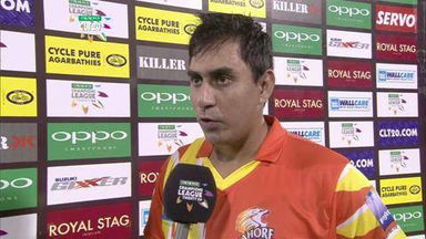 CLT20 2014 Q2: MI vs LIO  –   Interview – Nasir Jamshed