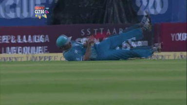 CLT20 2013 M2: BRI vs T&T – Fall Of Wickets