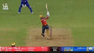 IPL 2025 Q2: PBKS vs MI - Shreyas Iyer Six