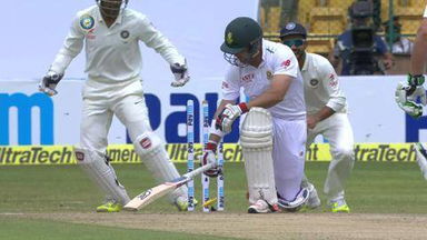 2nd Test : IND vs SA  – Dean Elgar Wicket