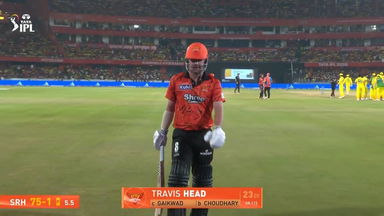 IPL 2026 M27: SRH vs CSK - Travis Head Wicket