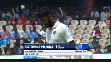 IND vs WI 2018, 2nd Test Day 2: Cheteshwar Pujara Wicket