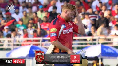 M02: PBKS vs DC –  Jonny Bairstow Wicket