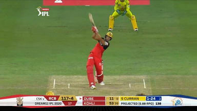 M25: CSK vs RCB – Shivam Dube Six