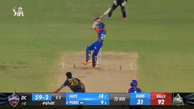 M32: GT vs DC – Abishek Porel Six